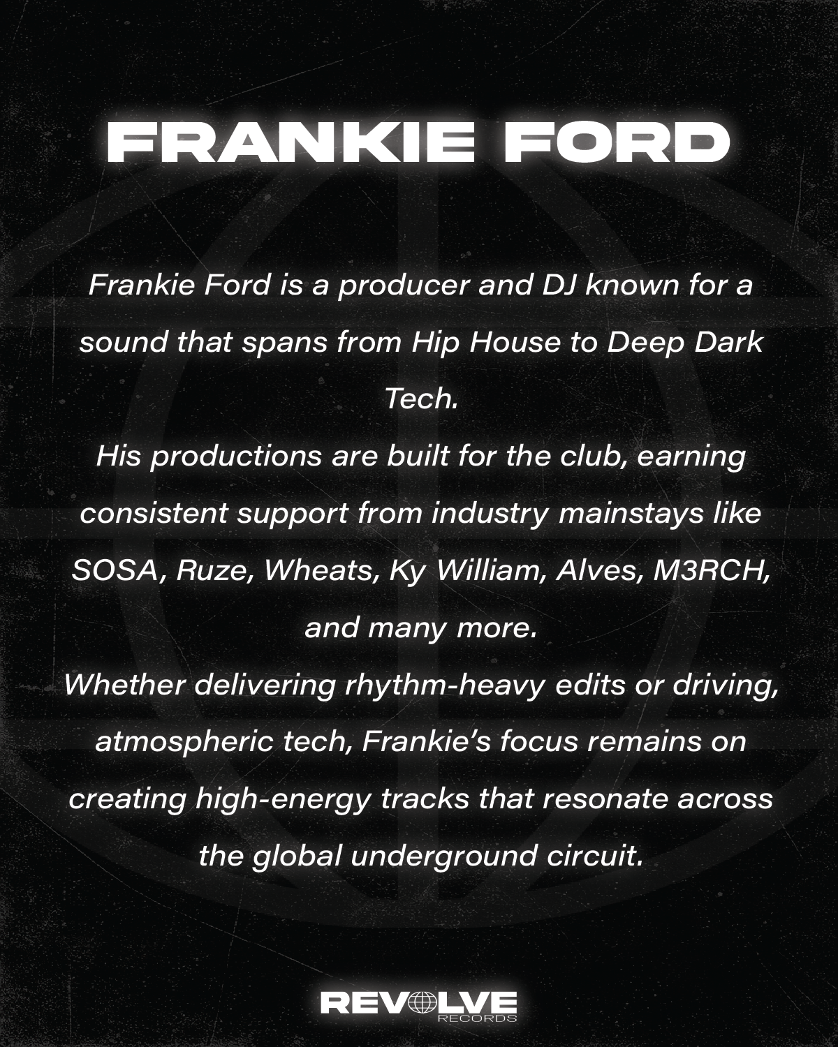 Frankie Ford artist graphic